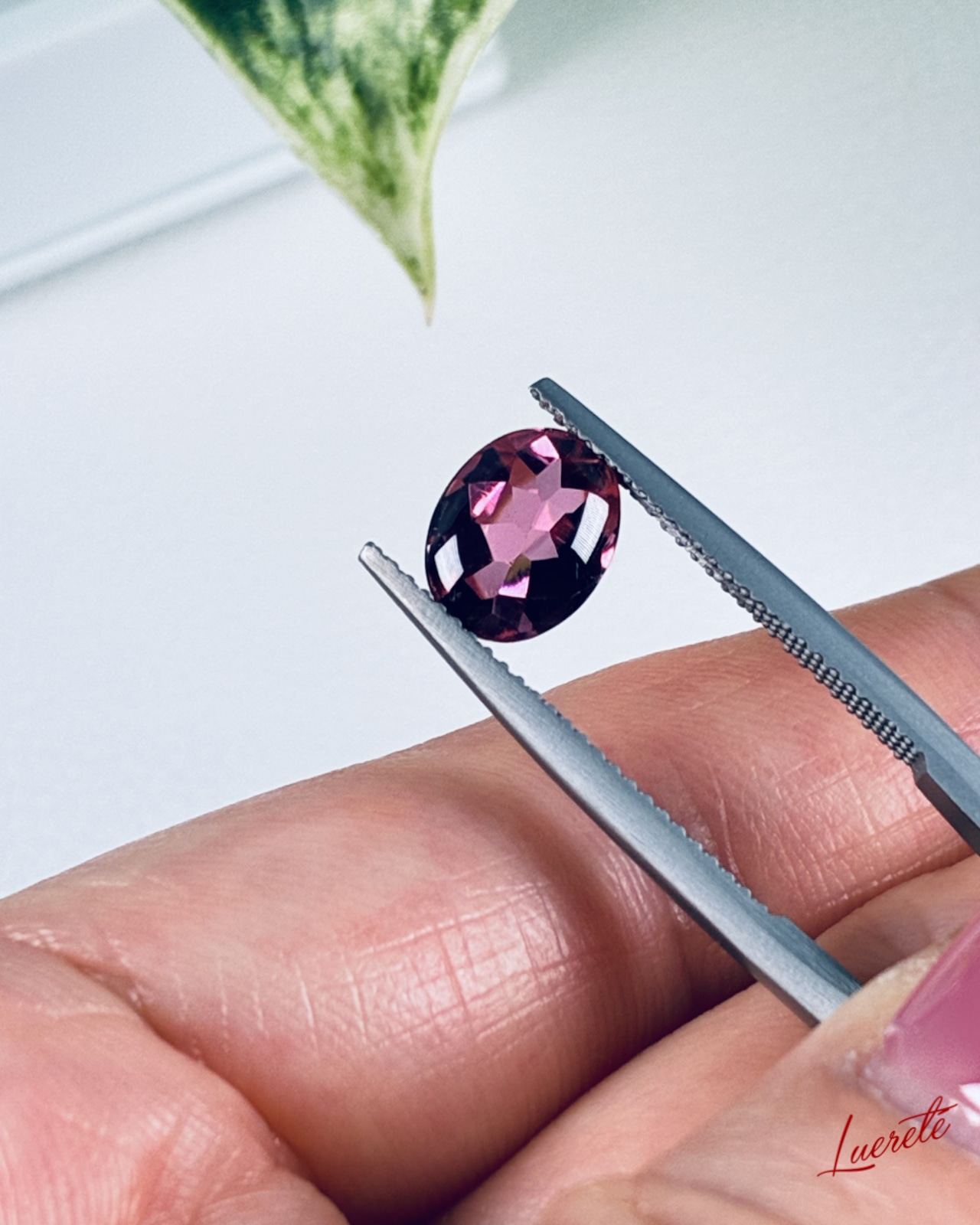 Natural Pink Tourmaline 2.05ct Cabochon Loose Gemstone 天然ピンクトルマリン 2.05ct カボション ルース【LE-0068】