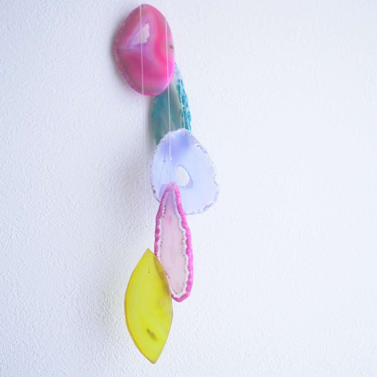 Summer Vacation - アゲートヒーリングチャイム / Agate Sun Catcher Wind Chime 449