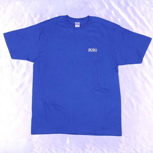 Tシャツ／『房州 電撃ライデンマル』／BOSO連合（青／ジャンジャ）（DRGA-05）