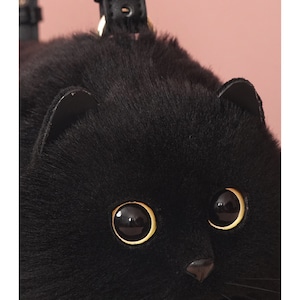 闇黒子猫　Lサイズ〜魔女の使い魔バッグ〜M23580