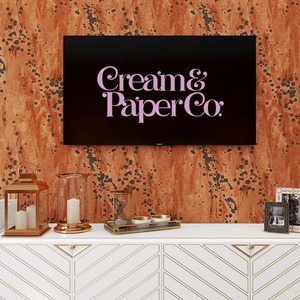 ウッディブラウン×スチールグレー Texurere wall 3L10093LV for DIY 53㎝×10m リピート64㎝　