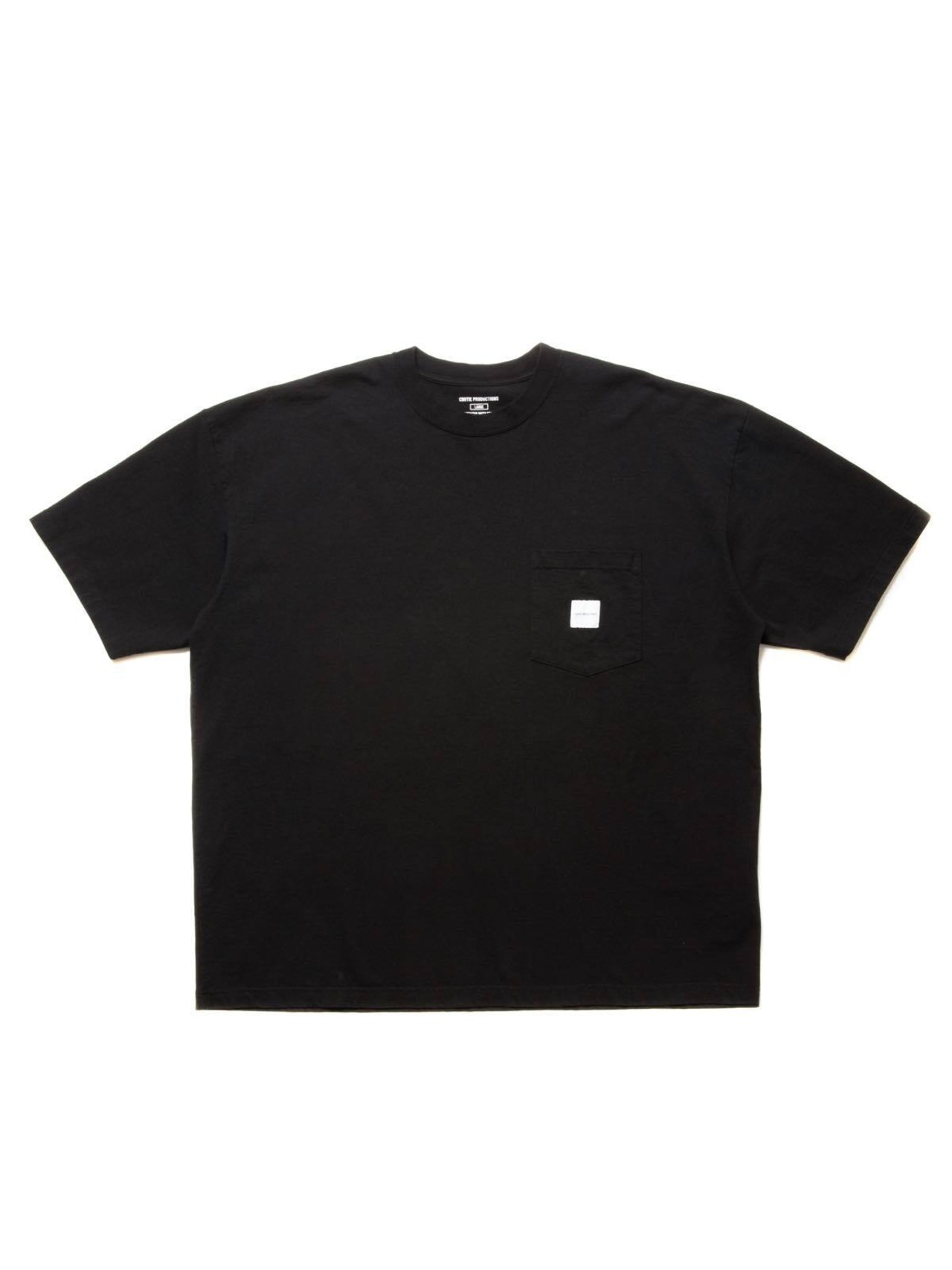 Garment Dyed Error Fit S/S Tee - Black -