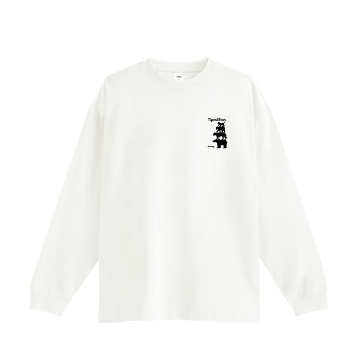 ranor(ラナー) DOTS LONG T-SHIRT WHITE | Pay ID