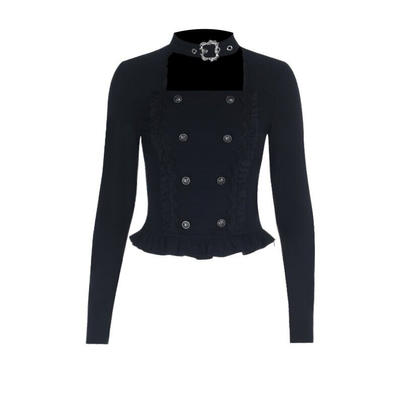 Military frill tops r0197