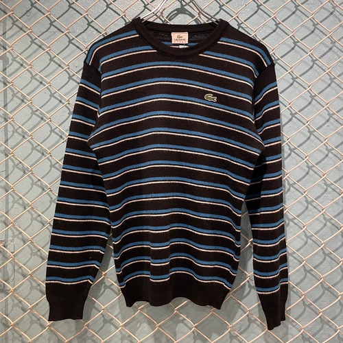 LACOSTE SPORT - Striped knit sweater　