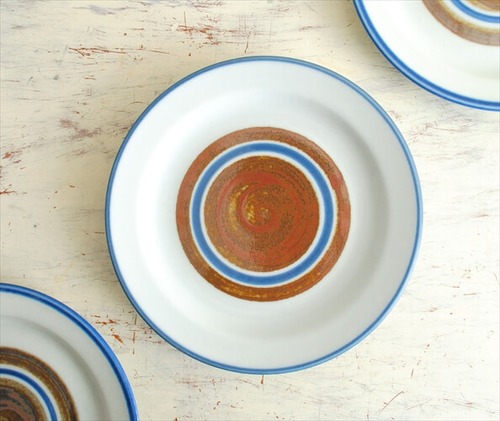 ARABIA アラビア Wellamo 20cm プレート 北欧食器 ウェラモ お皿 フィンランド 陶器 北欧 ヴィンテージ アンティーク it0873