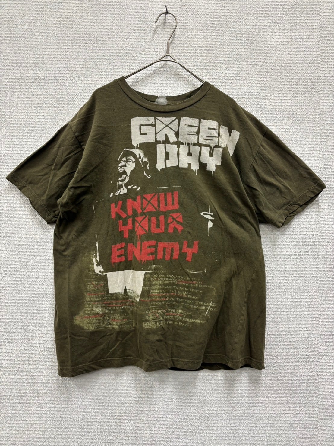 Green Day グリーン・デイ Tシャツ vintage 90s Green Day グリーンデイ Tシャツ 半袖 バンT ツアー