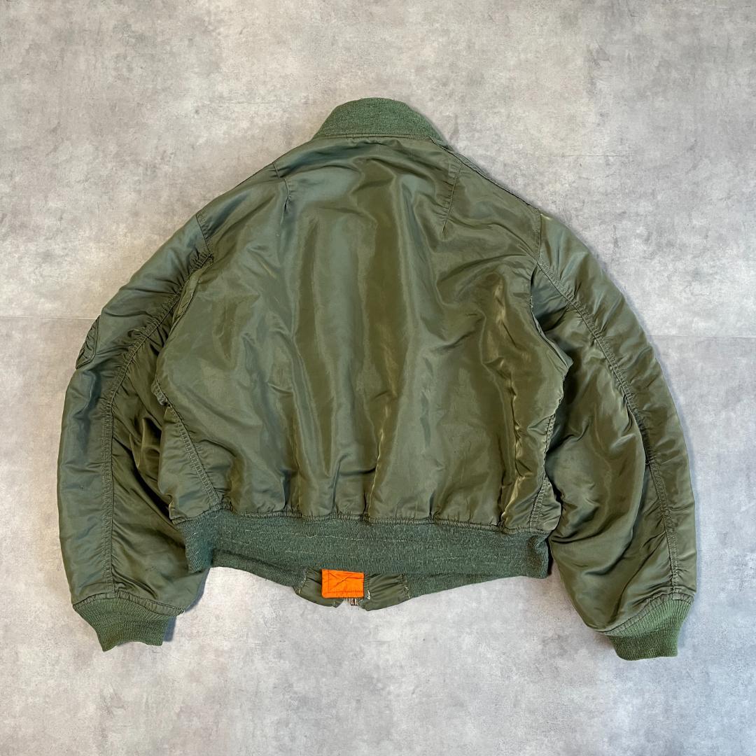 【70s】USA製 超希少 ALPHA MA-1 フライトジャケット アルファインダストリーズ MA-1 フライトジャケット 70s USA XL | fuufu