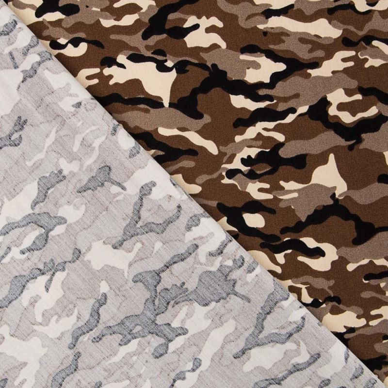 胡桃様迷彩柄です。 ⁄ 胡桃様迷彩柄です。 胡桃227 輸入 ベージュ