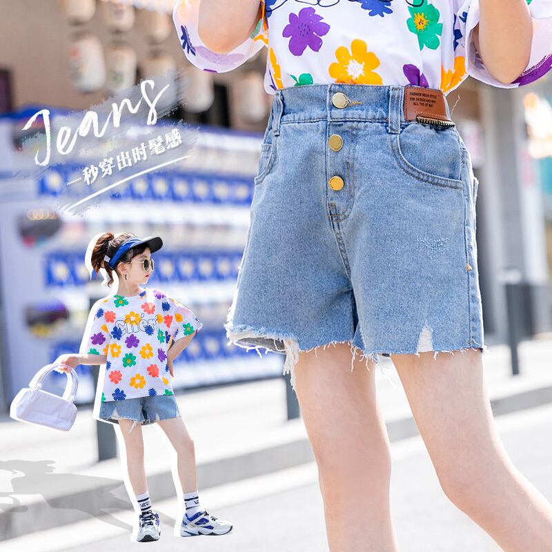 ショーツ サマーレッドスタイル薄手ジーンズ 夏物 ブルマー トレンディボーイ48847665627