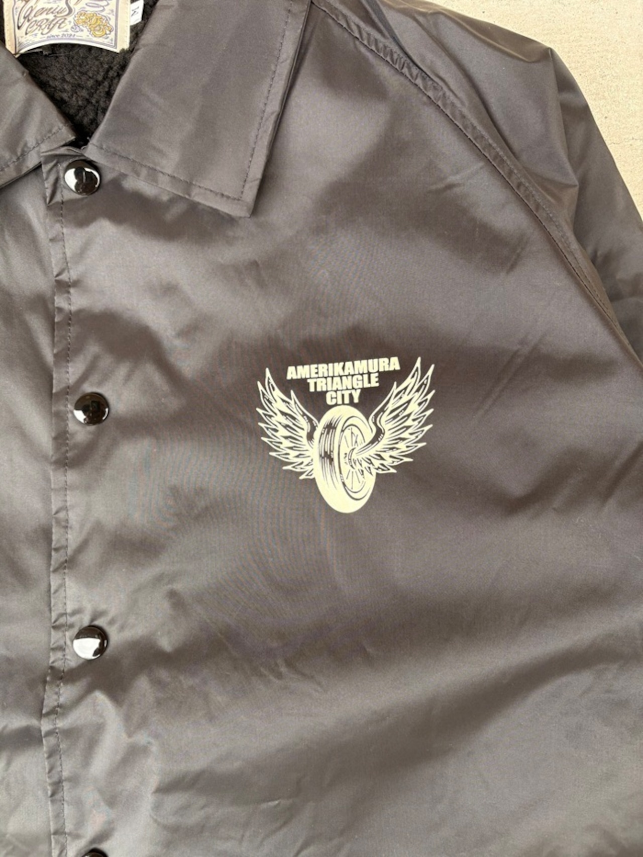 GENIUS CRAft / BOA COACH JACKET - MOTOR PARDISE - / ボアコーチジャケット - 4