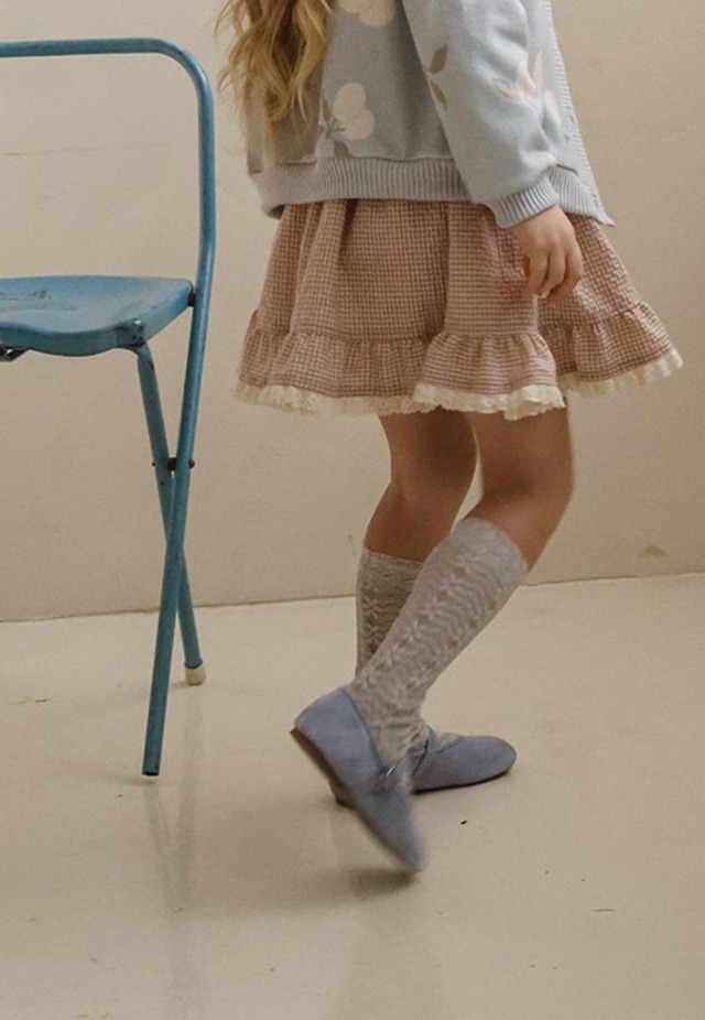 ※お洋服と同梱限定※【1/31〆予約】<flo>  Cindy knee socks