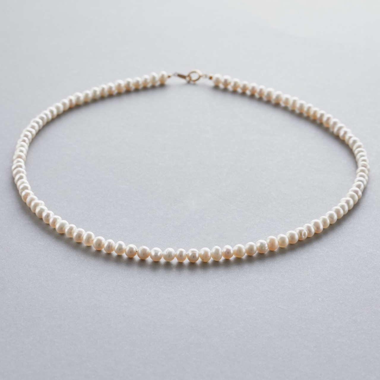 ホワイト 淡水パール ネックレス ne1205