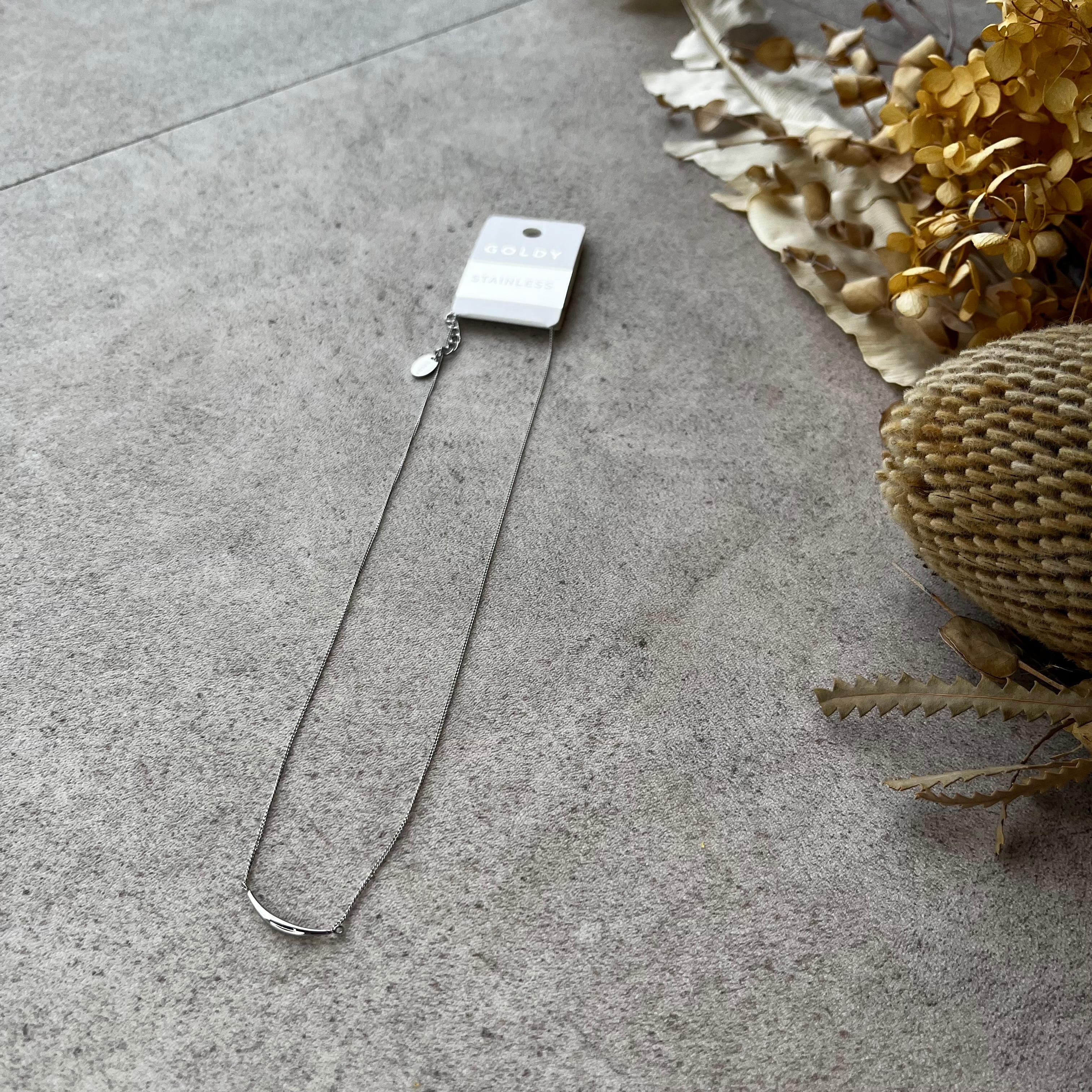 GOLDY stainlessネックレス(N) | whispermusee