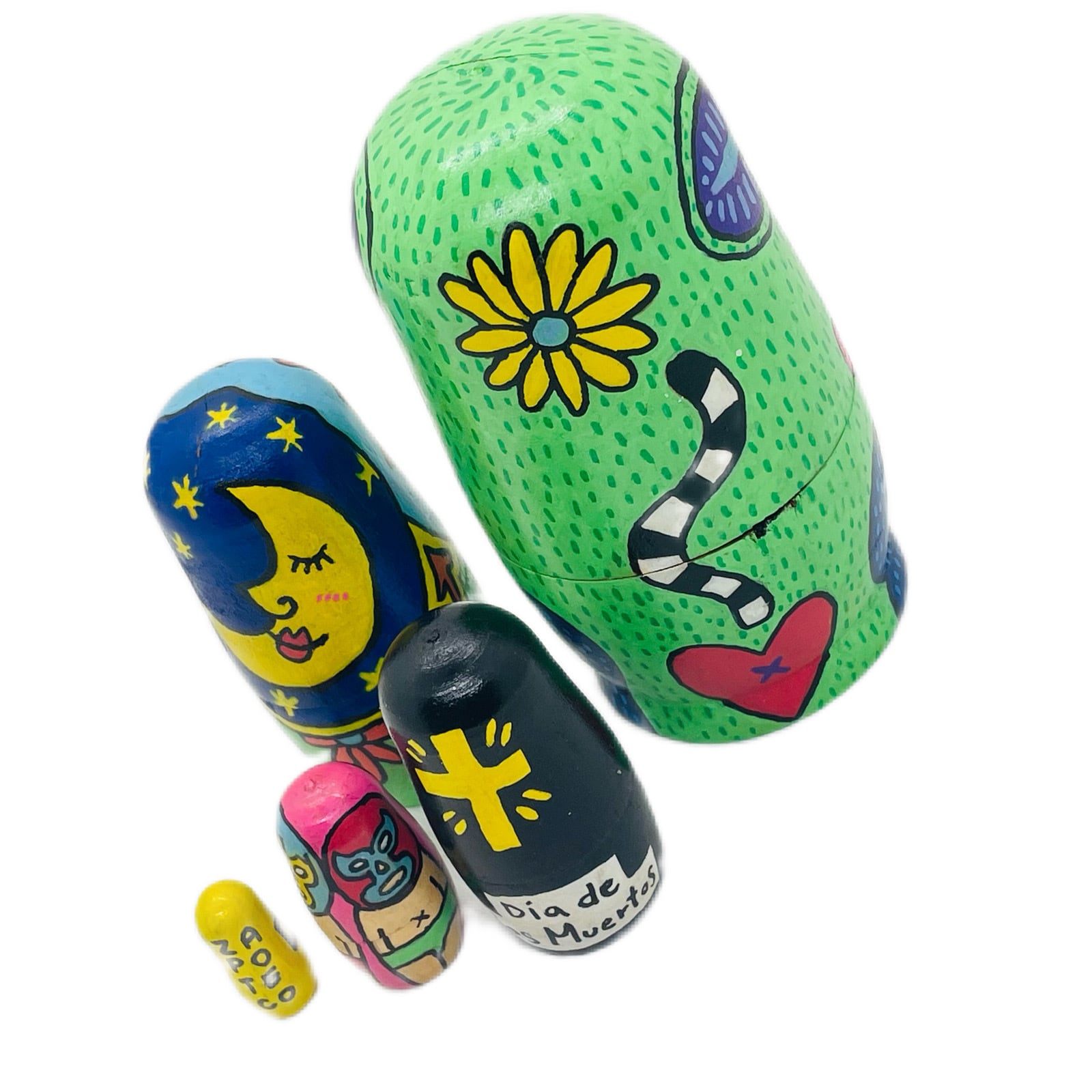 salakauppa マトリョーシカ Delightful Wooden Nesting Dolls by COMPANY Playfully