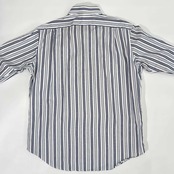 90s 00s Polo by Ralph Lauren ポロラルフローレン REGENT CLASSIC FIT ストライプ Wカフス 長袖シャツ ドレスシャツ 43-86/ブルー×ホワイト メンズ ビンテージ