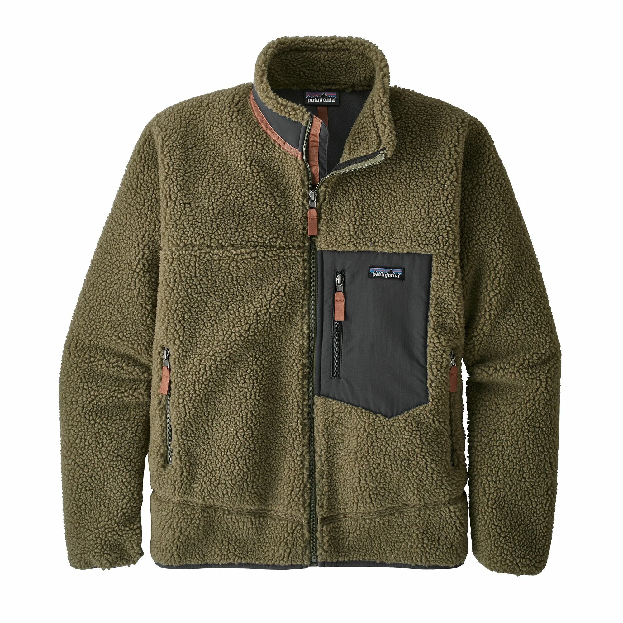 patagonia パタゴニア レトロXジャケット Lサイズ ネイビー×カーキ肘のあたりが気になります