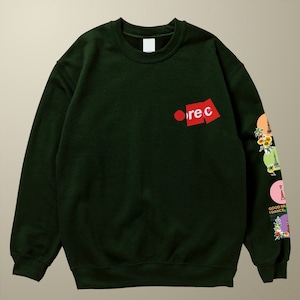 予約【dotREC】FLEECE SWEAT  (フォレスト)