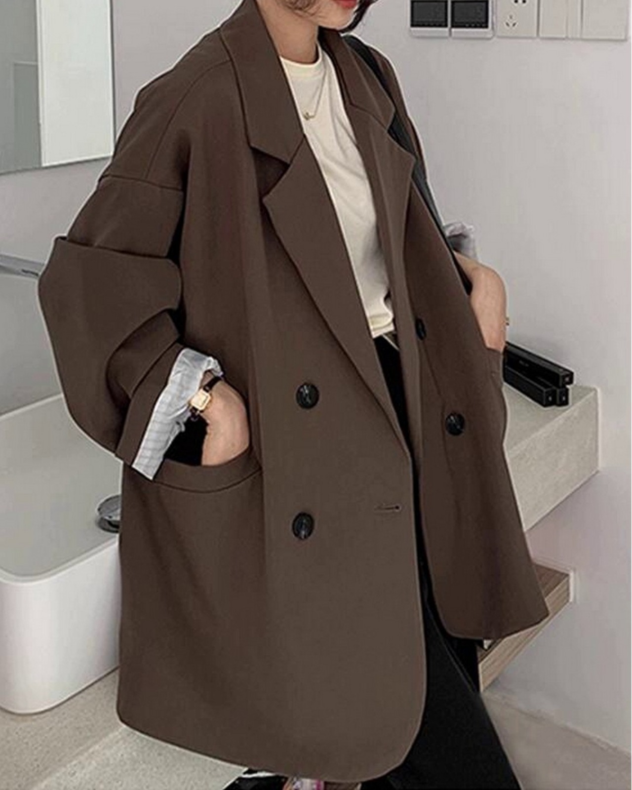 リラックステーラードスーツジャケット 3color A0565 - 2