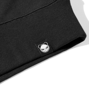 【HIPANDA 】1294/2300　ラインストーン フーディー スウェット RHINESTONE HOODIE SWEAT SHIRT / BLACK