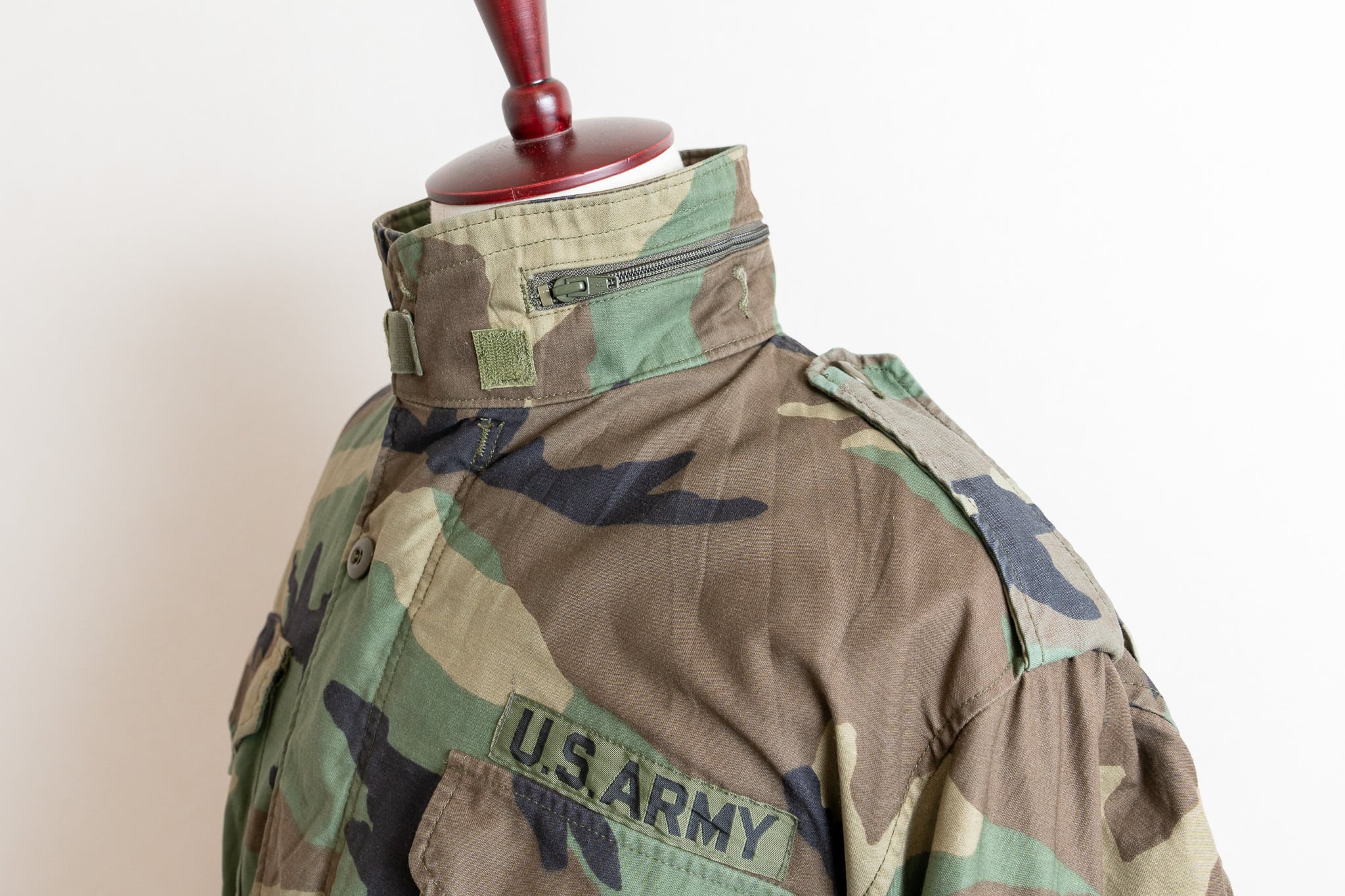 Special】U.S.Army M-65 Field Jacket 4th Model Wood Land Camo L-R