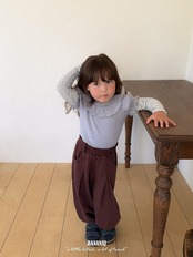韓国子供服 / BANANA J / 26Autumn / キャンディ ボーダーTシャツ / 秋服 / キッズ *XS~JS*