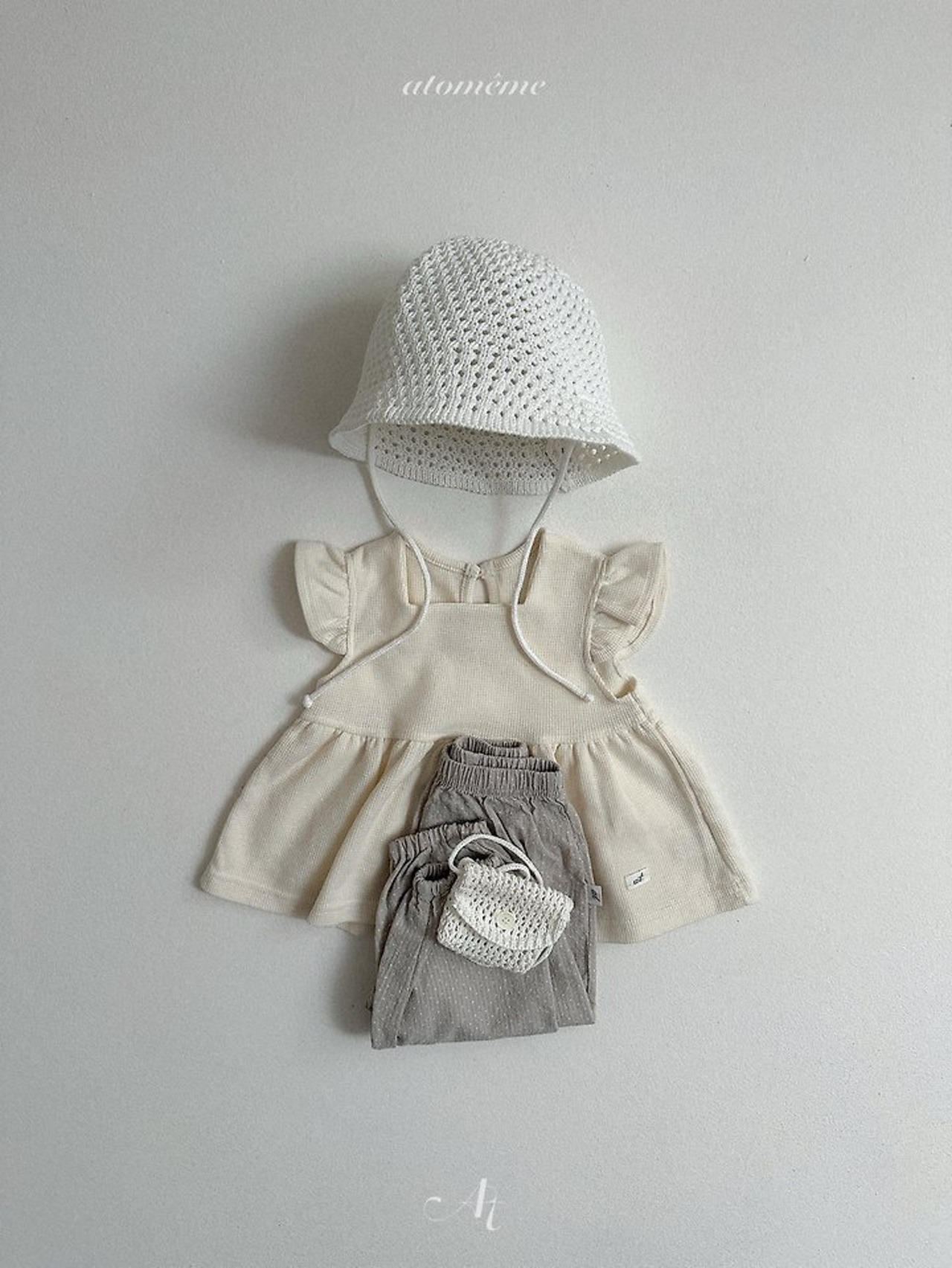 【取寄/韓国直送】atomeme 26/SM ブルームノースリーブ｜長袖 ｜夏服｜韓国子供服