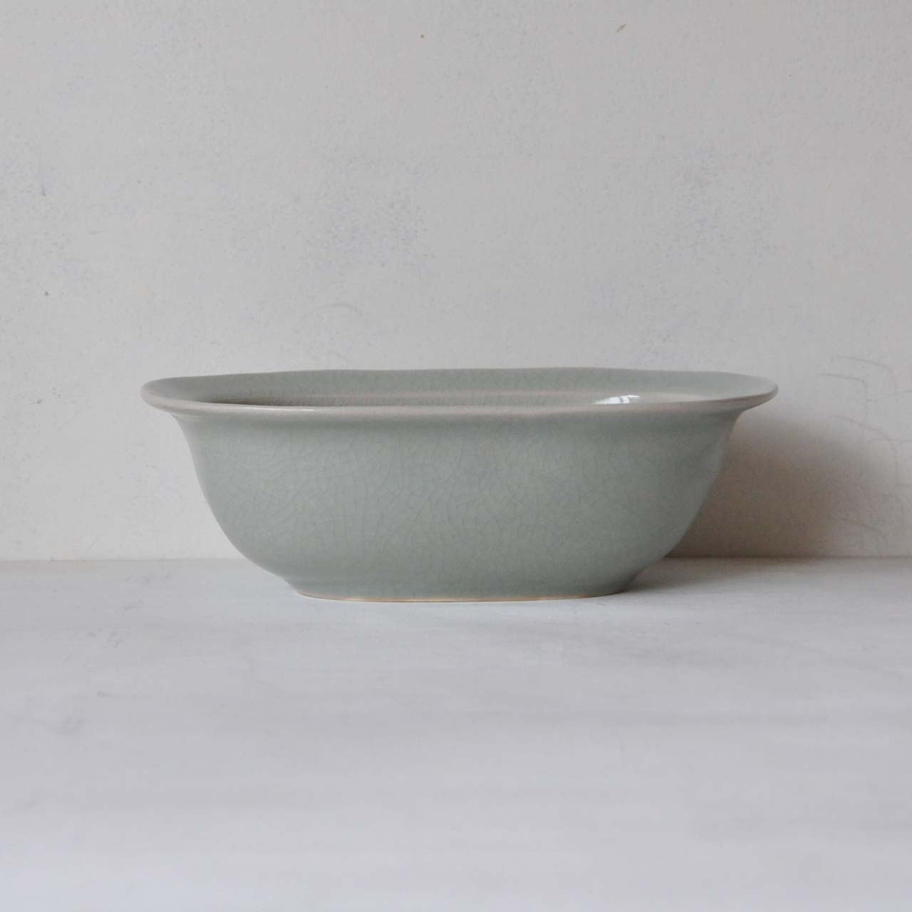 石黒剛一郎 バスタブ鉢 小 青（23-019） | MIGO LABO