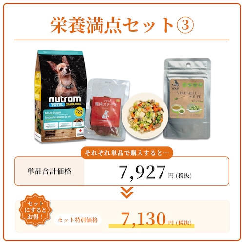 栄養満点セット③(魚ベース)