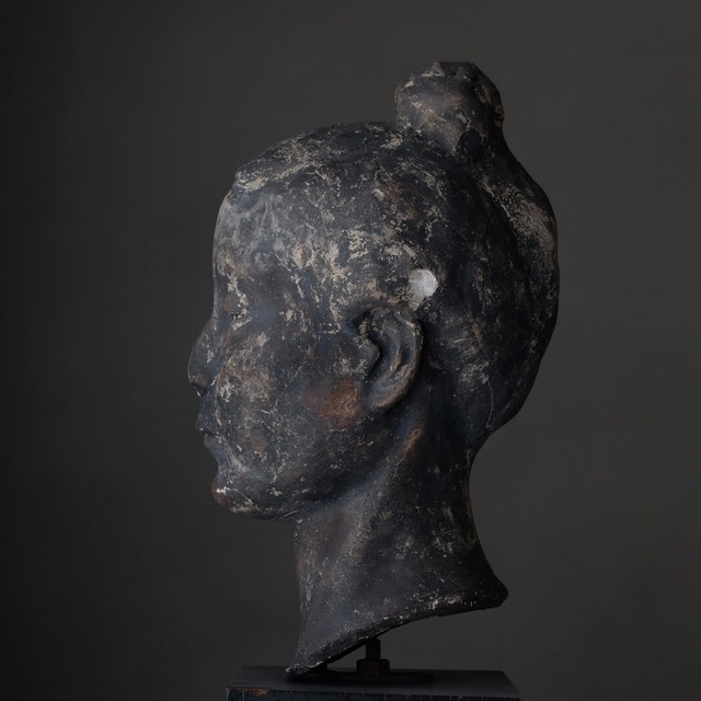 Plaster statue