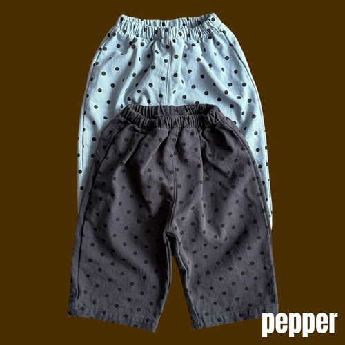 pepper［取寄］dot pants 26autumn