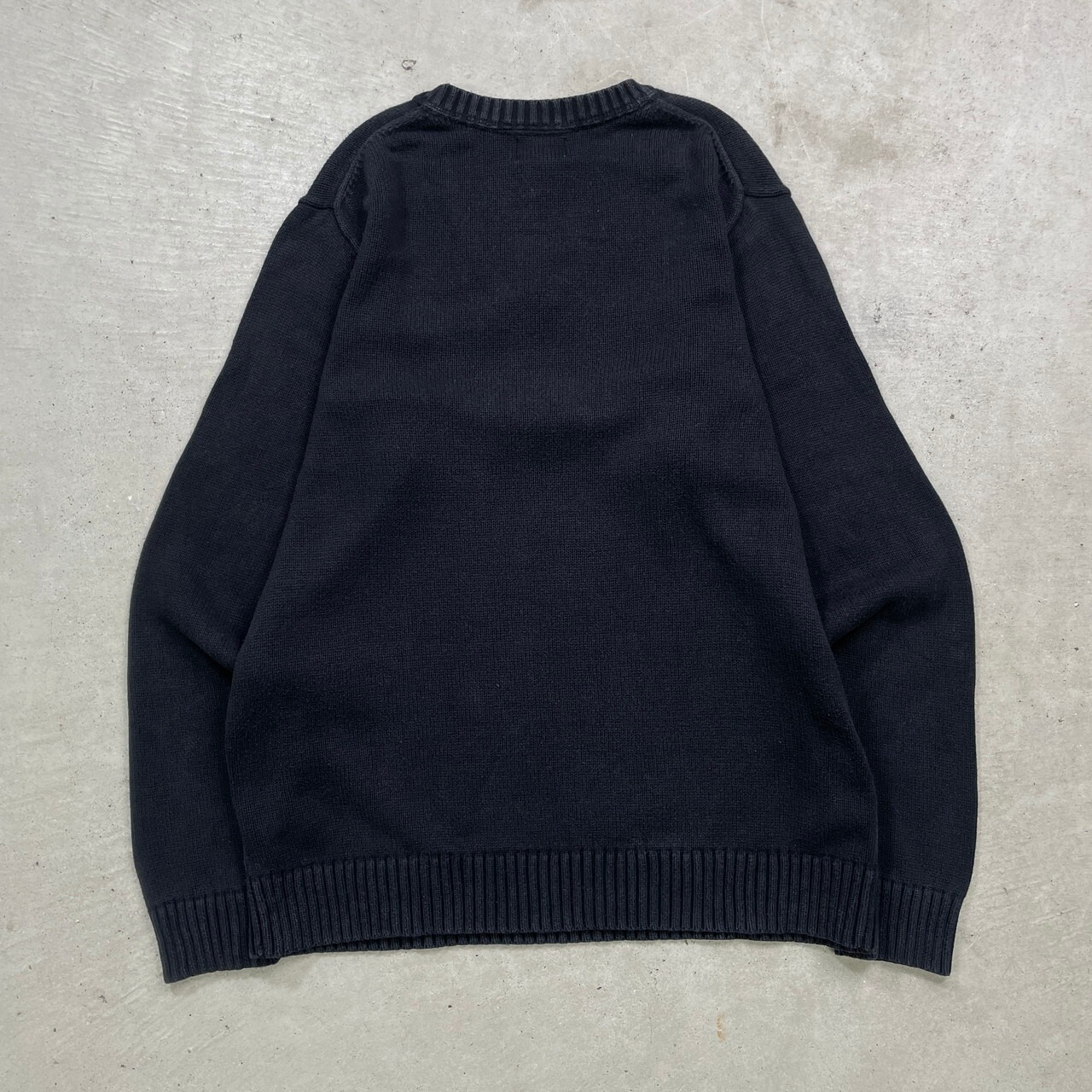 L.L.Bean エルエルビーン Vネック ニットセーター メンズL TALL 古着 