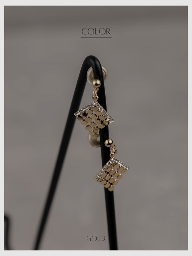 Earring/Pierce -Gold-
