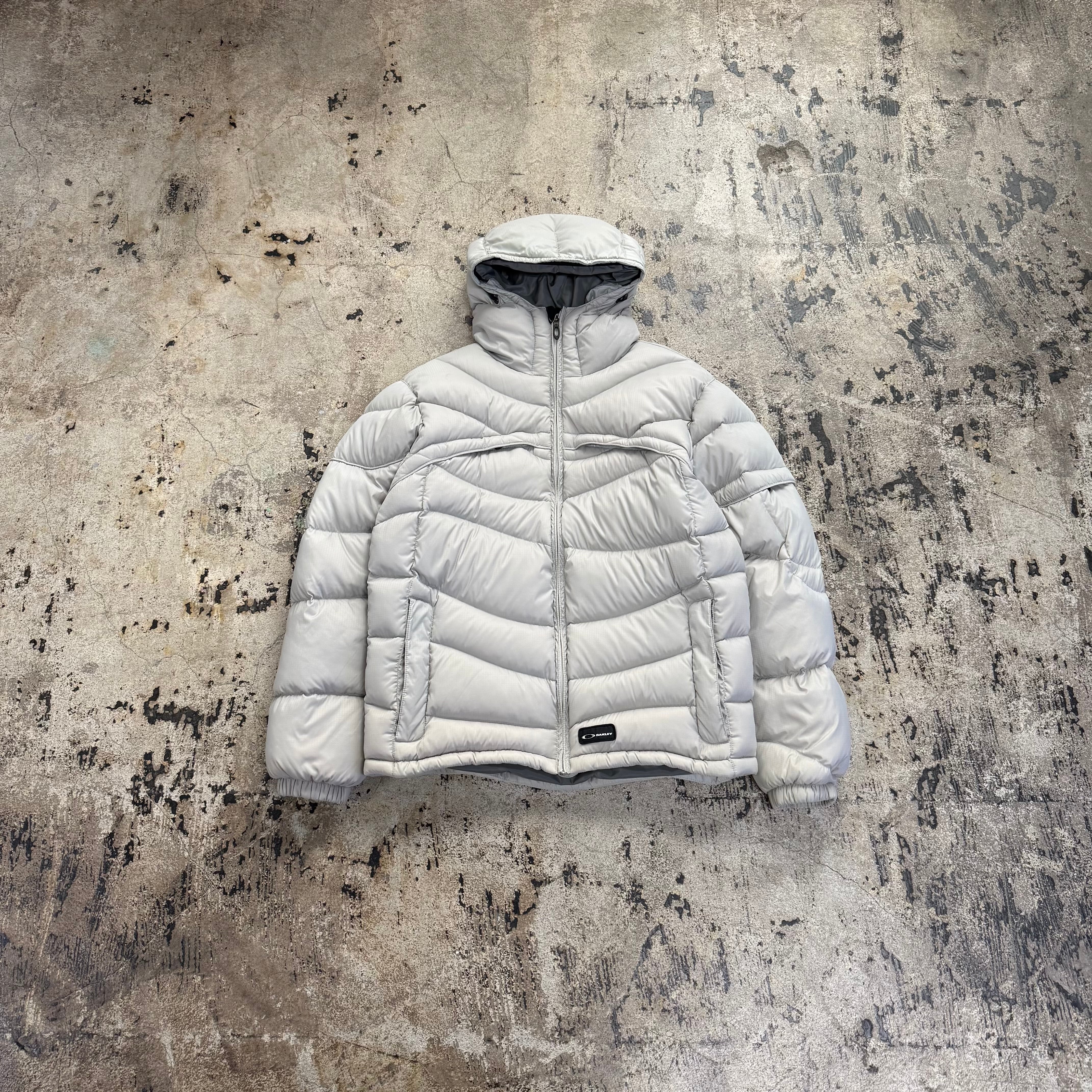 00s JOHN GALLIANO NEWSPAPER HOODED DOWN JACKET | GALAXIES