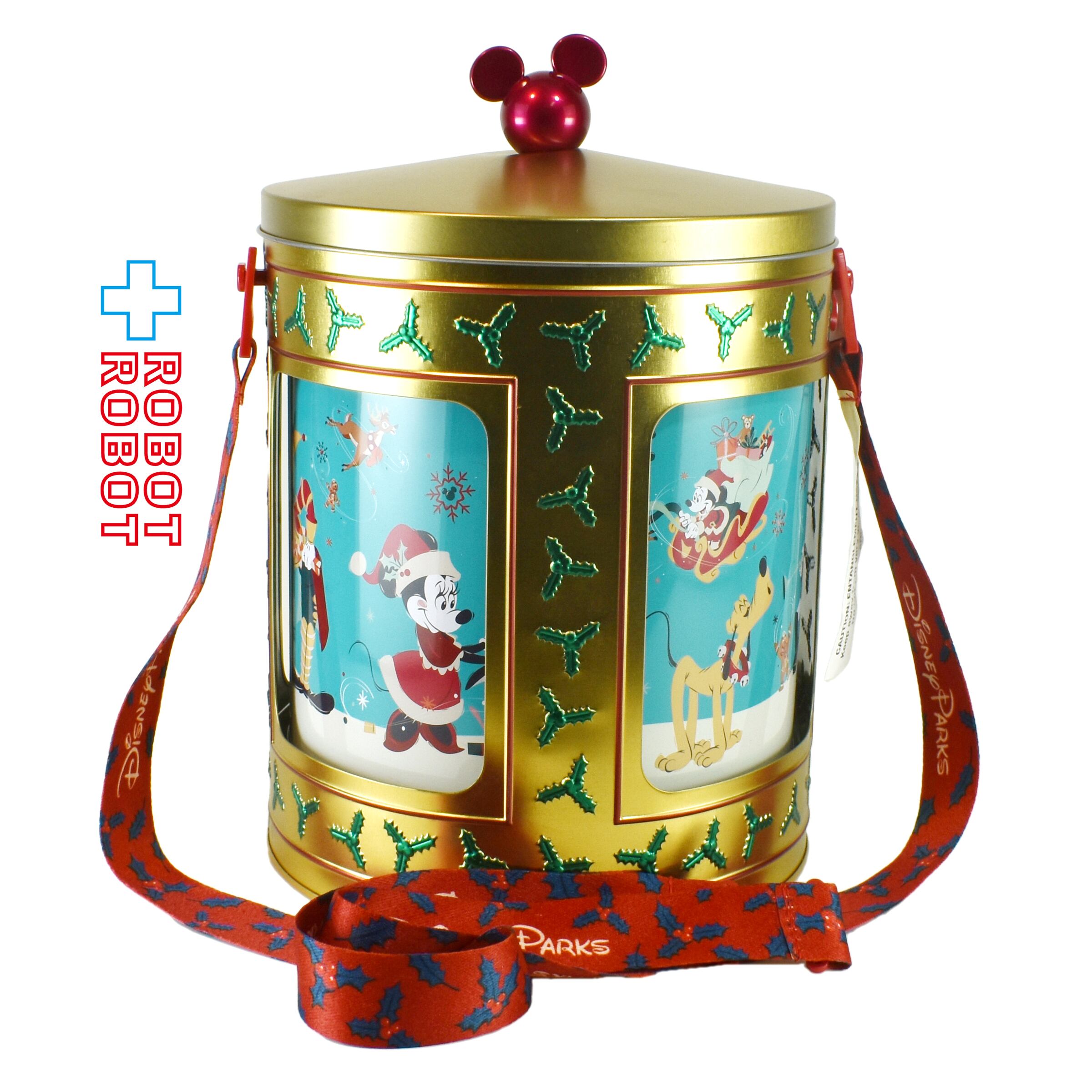 ディズニーパーク ミュージカル ポップコーンバケット ホリデー