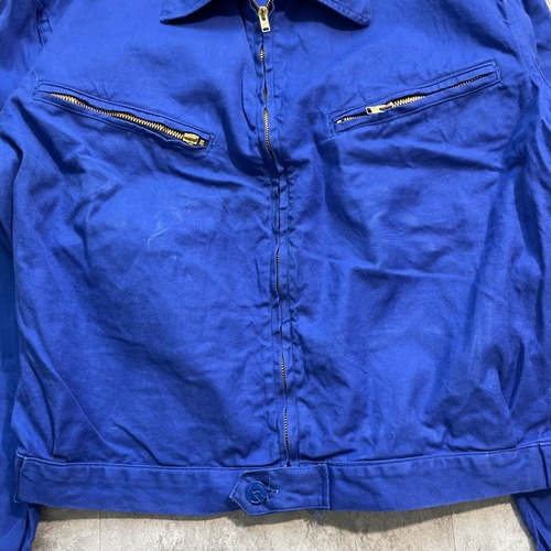 50-60s LE POPULAIRE 刺繍タグ メカニックジャケット 詳細写真5