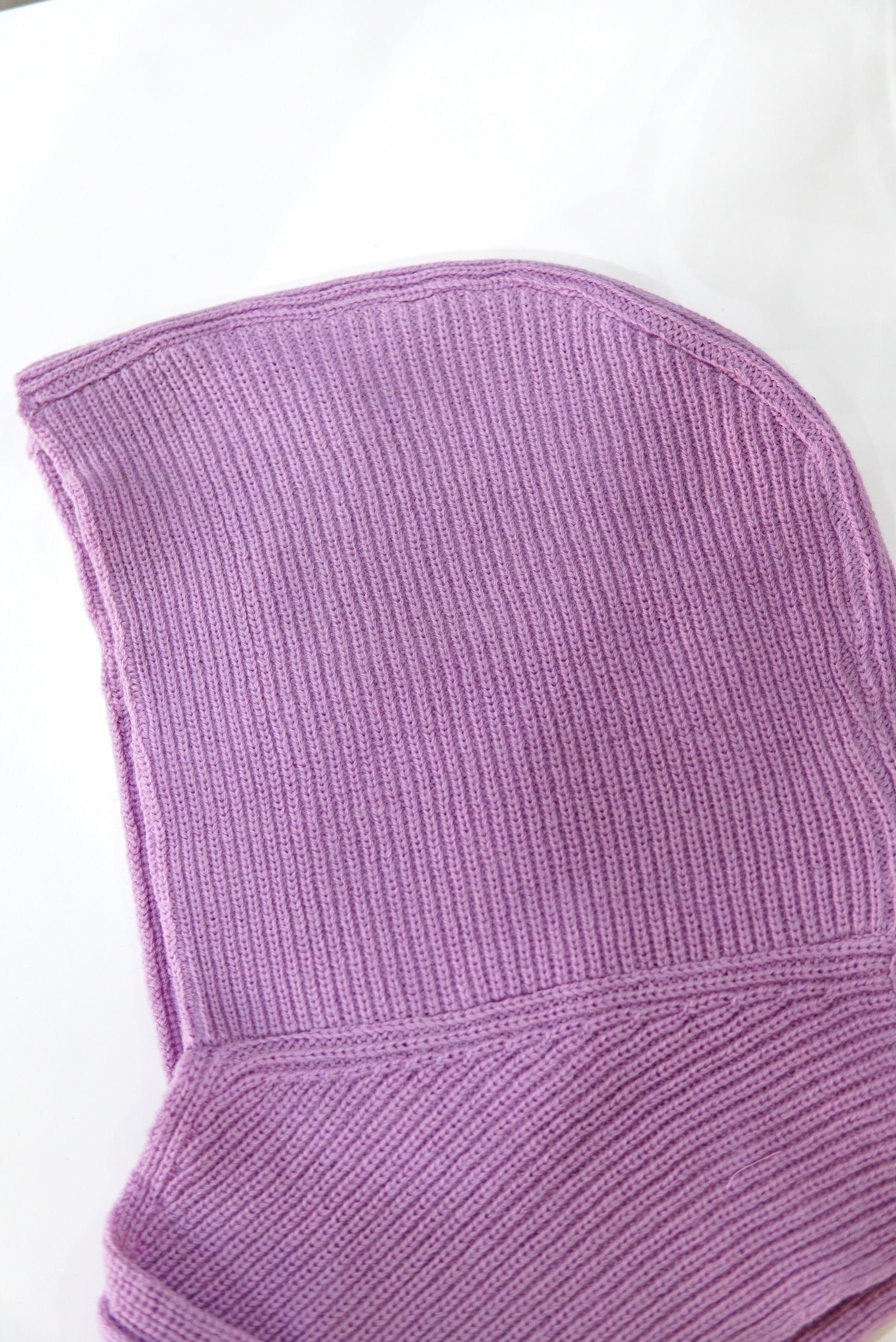 Omar Afridi / HOODED KNIT SCARF / PINK / オマールアフリディ | POETRY