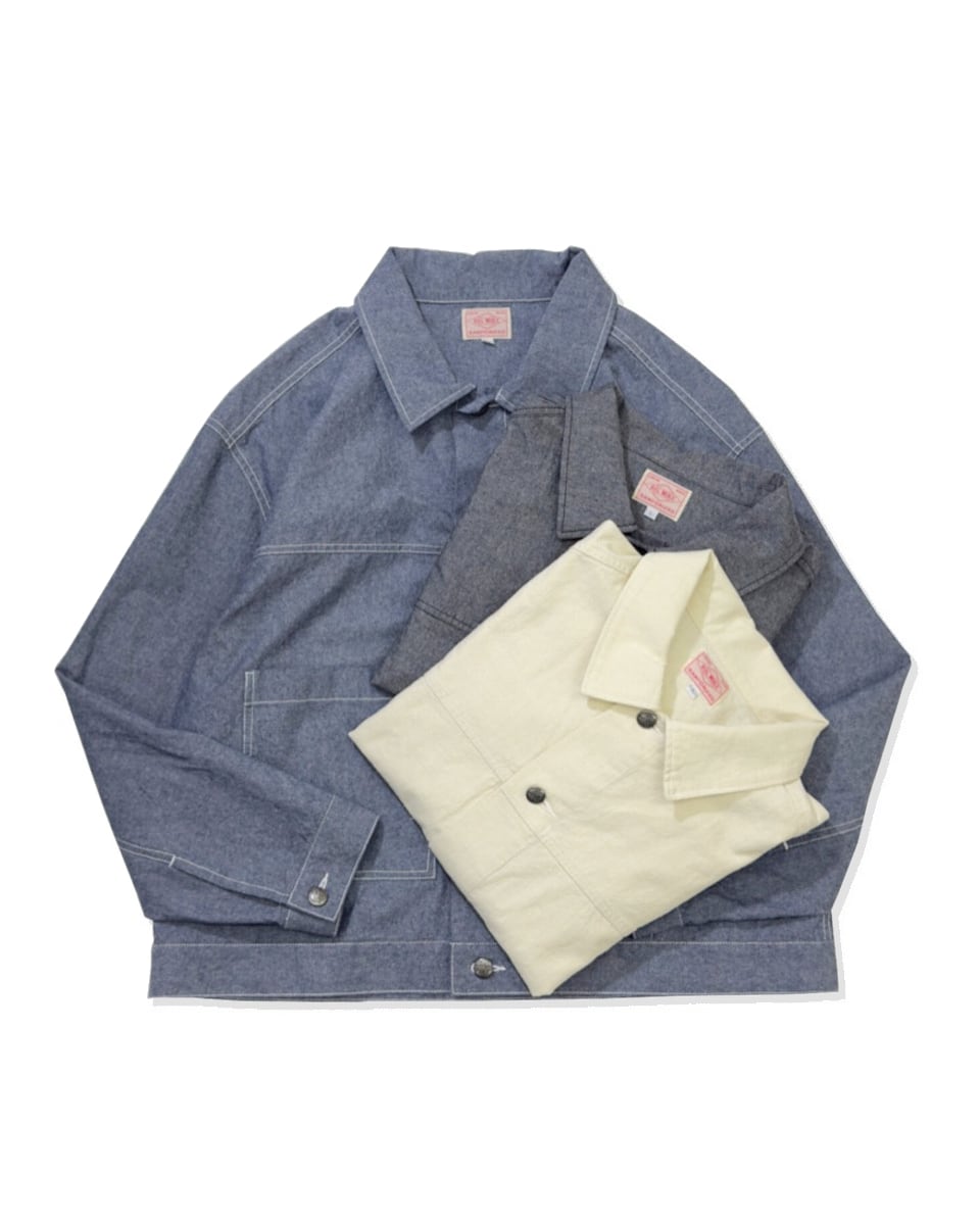 Chambray Short Jacket - 102616400 | 【BIG MIKE / ビッグマイク