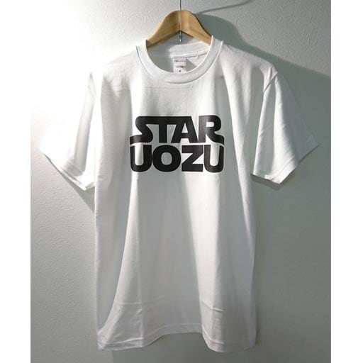 STAR UOZU　Tシャツ　ホワイト×ブラック