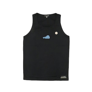 KICKS Logo Tank Top / black × UNC