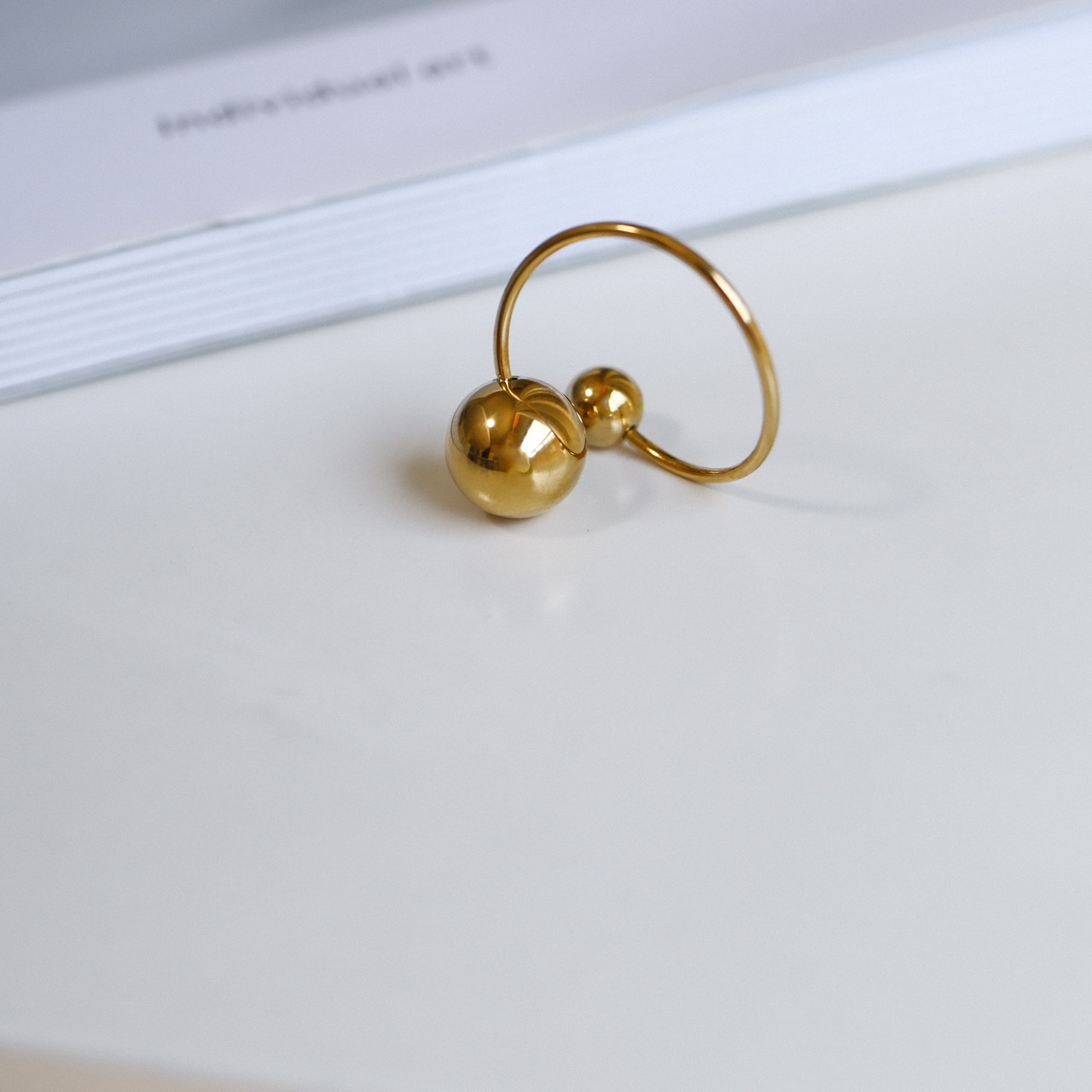 stainless ball ring SR242