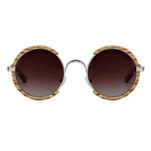 Wood & Metal Round Sunglasses / ウッド & メタル ラウンド サングラス