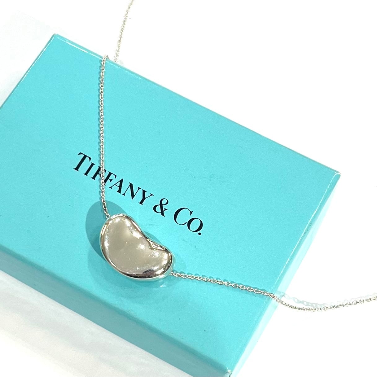 TIFFANY&CO.】2631 幸福ビーン ティファニー ネックレス／Elsa Peretti