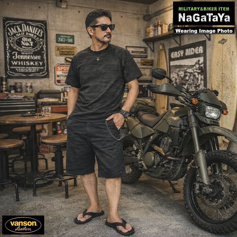 VANSON バンソン ヘビーウェイト ドライ生地 セットアップ上下セット T
