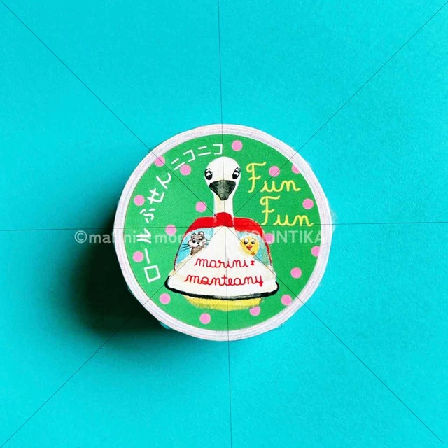 ロール付箋　ribbon