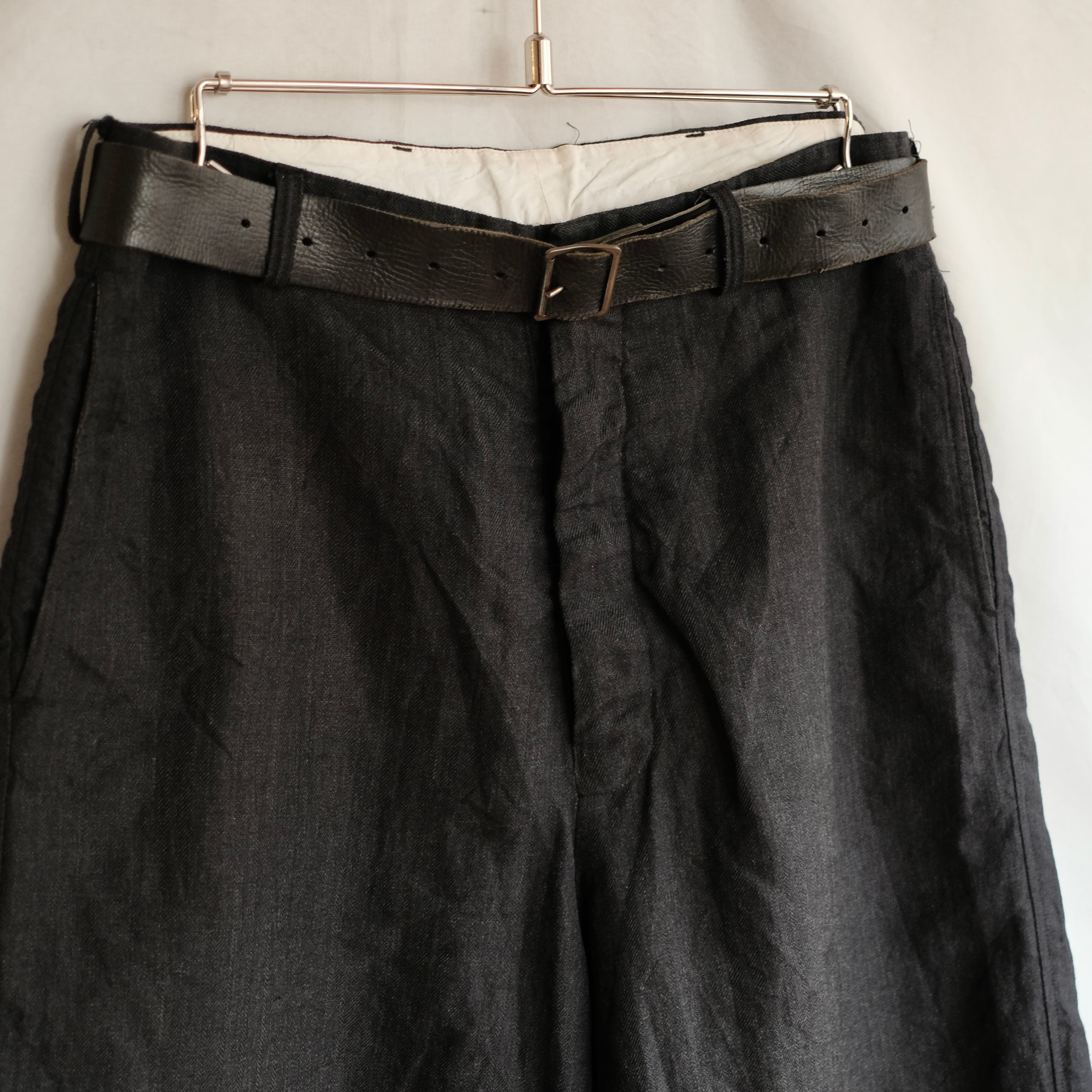 PAUL HARNDEN LEATHER BELT SHORTS | safarionline