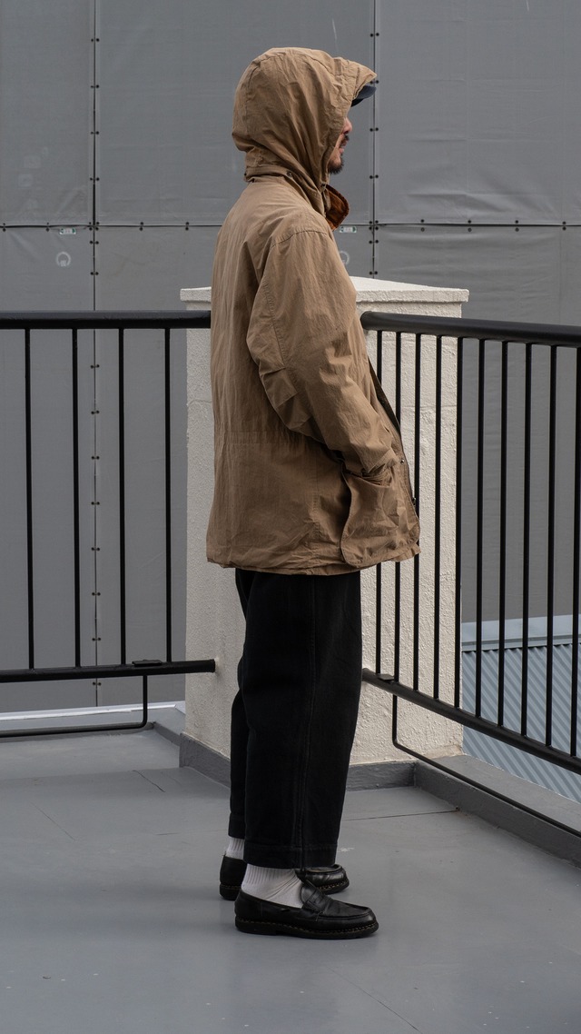 "NEW FRONTIER" used Cotton nylon mountain jacket