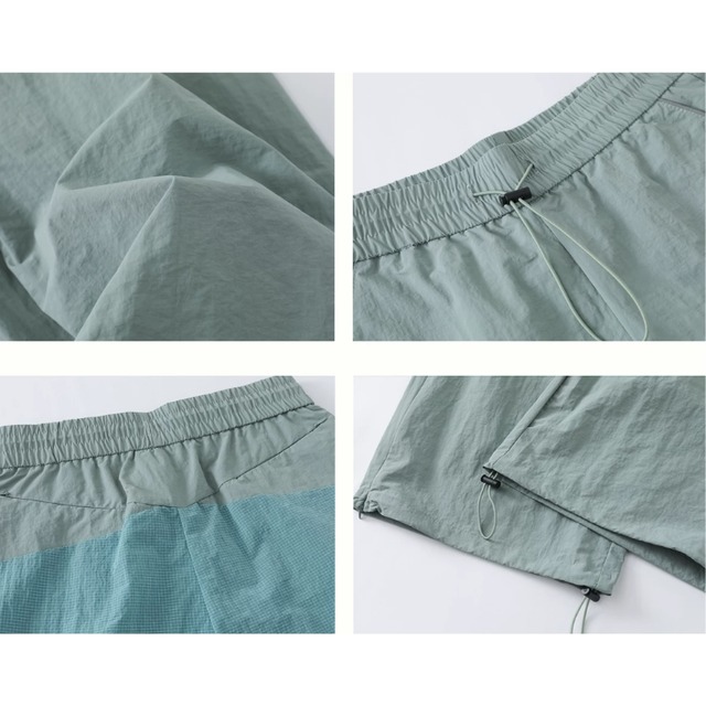 contrast panel easy pants　コントラストパネルイージーパンツ　J2146