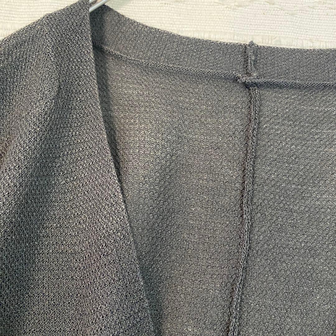 A63】 新品 即納 BEARDSLEY シアーサラッとカーディガン ビアズリー 茶