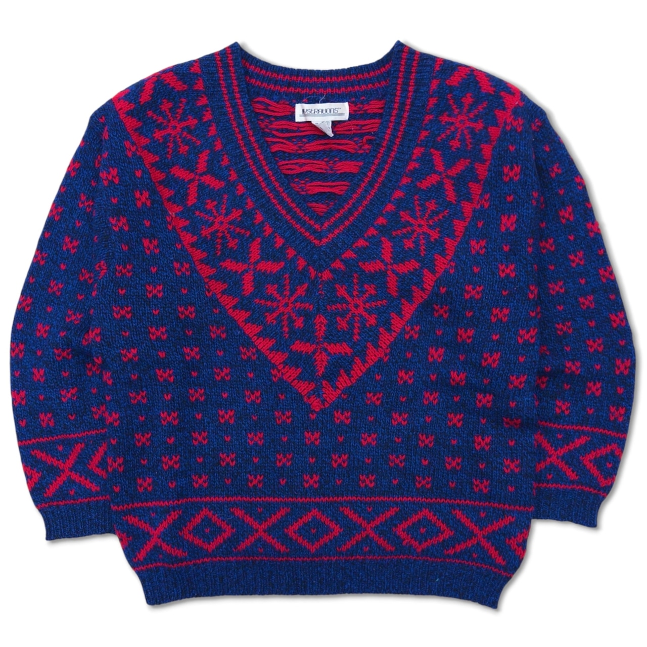 Vintage knit ニット/セーター Vネック ustrations